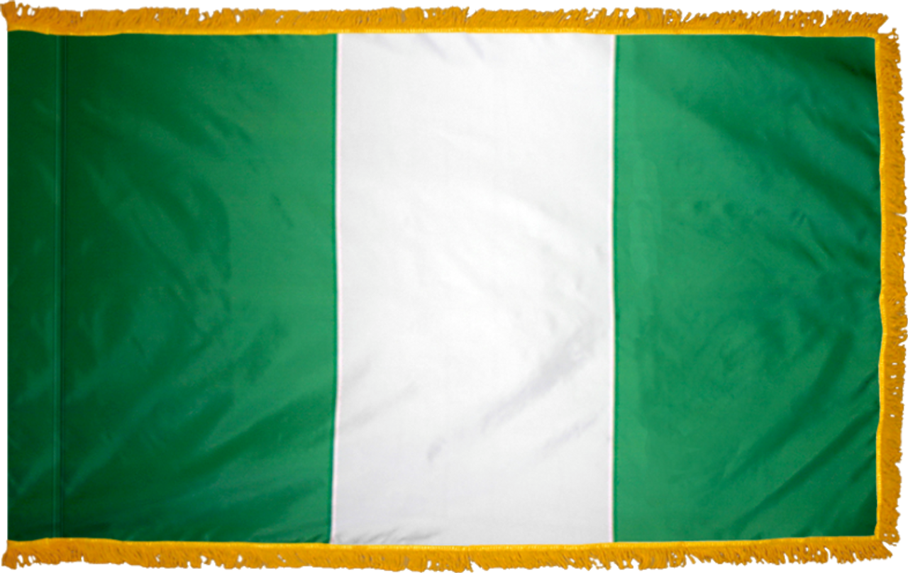 Nigeria Flag (UN) Indoor Nylon