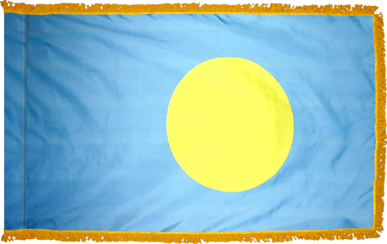 Palau Flag (UN) Indoor Nylon