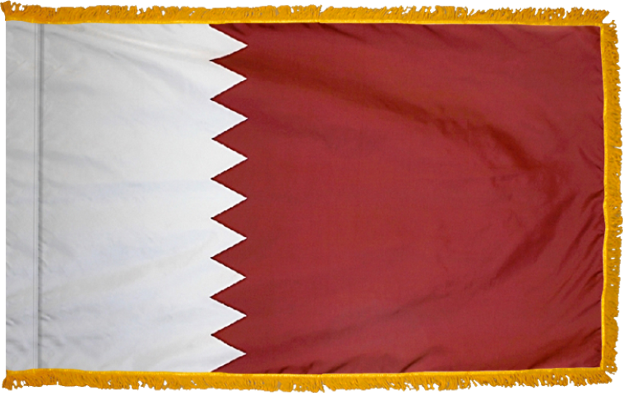 Qatar Flag (UN) Indoor Nylon