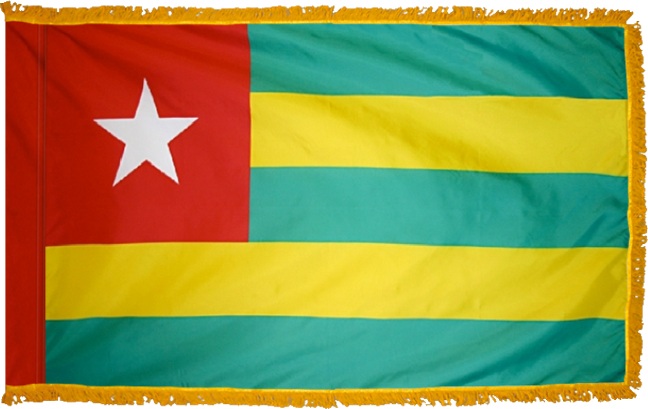 Togo Flag (UN) Indoor Nylon