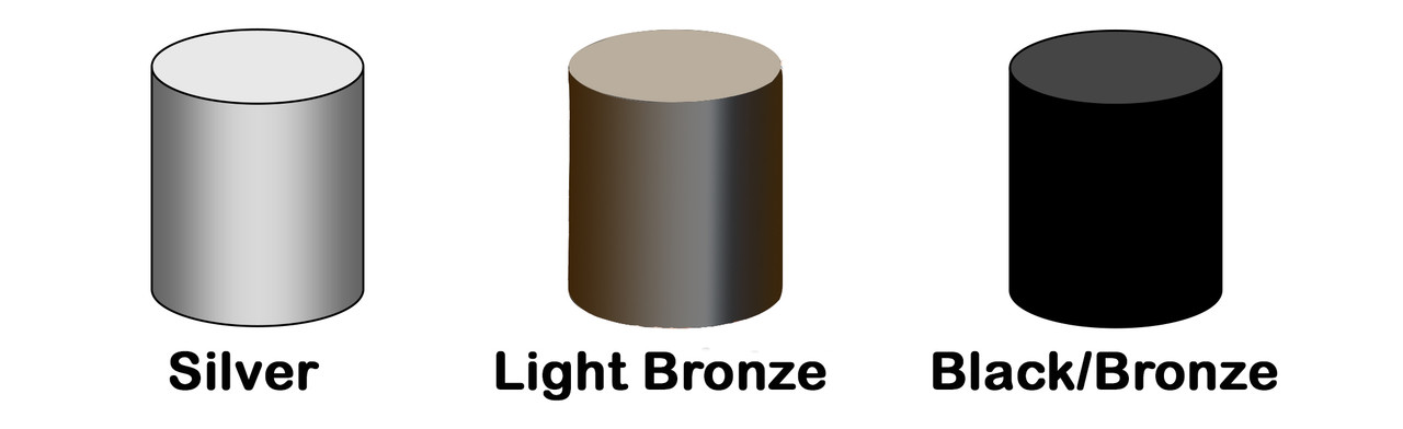 Titan Top Cap Set Light Bronze, 109-0162