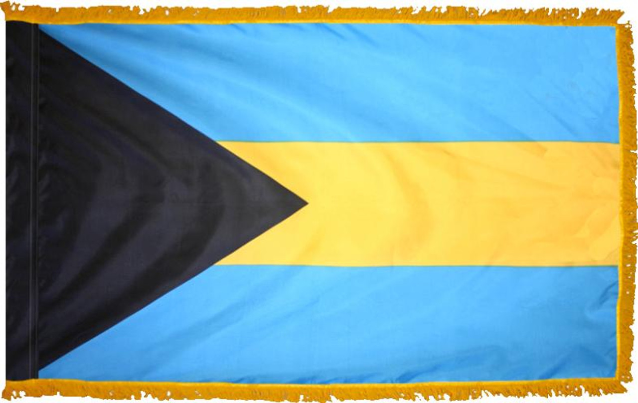  Bahamas Presentation Flag & Flagpole Set 