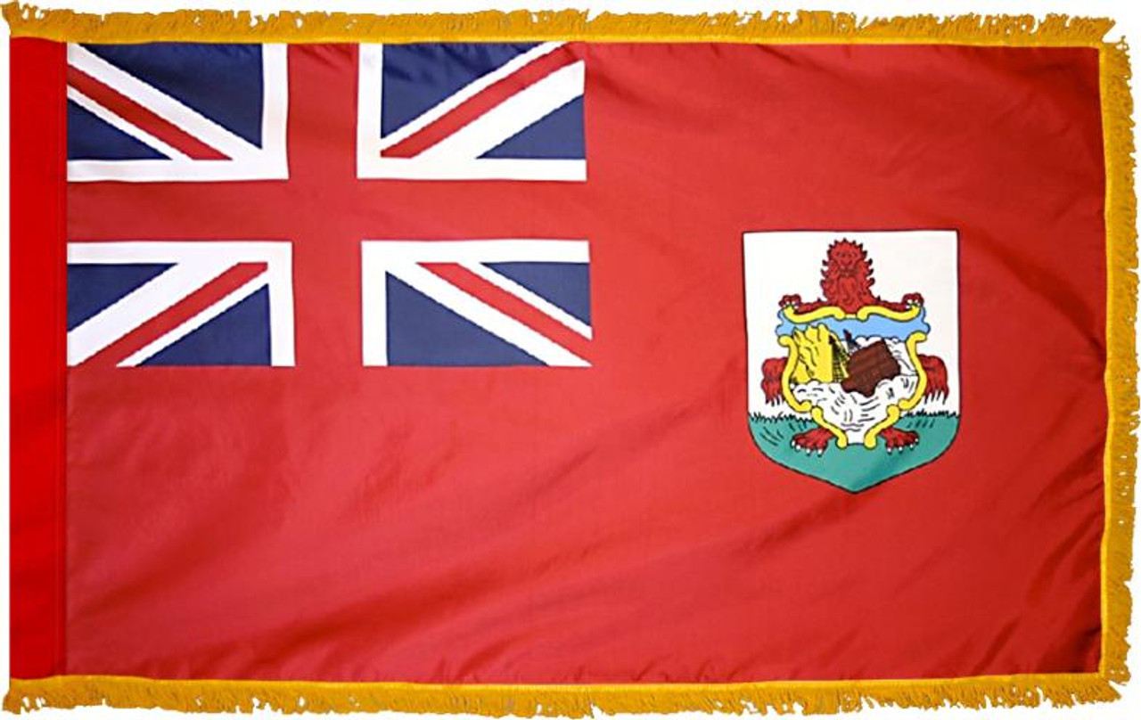  Bermuda Presentation Flag & Flagpole Set 