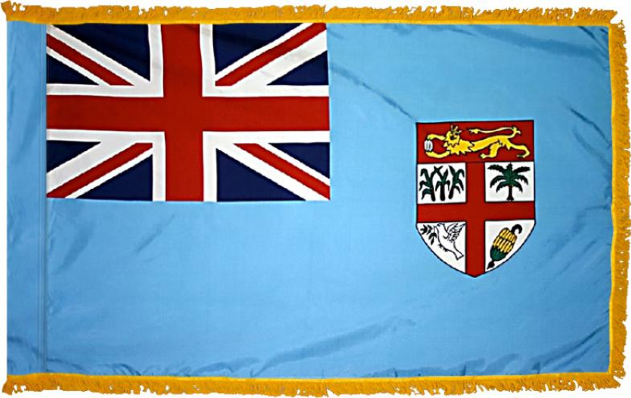  Fiji Presentation Flag & Flagpole Set 