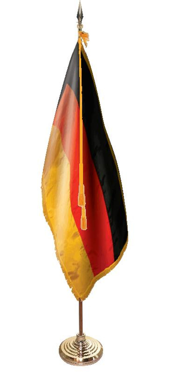  Germany Presentation Flag & Flagpole Set 