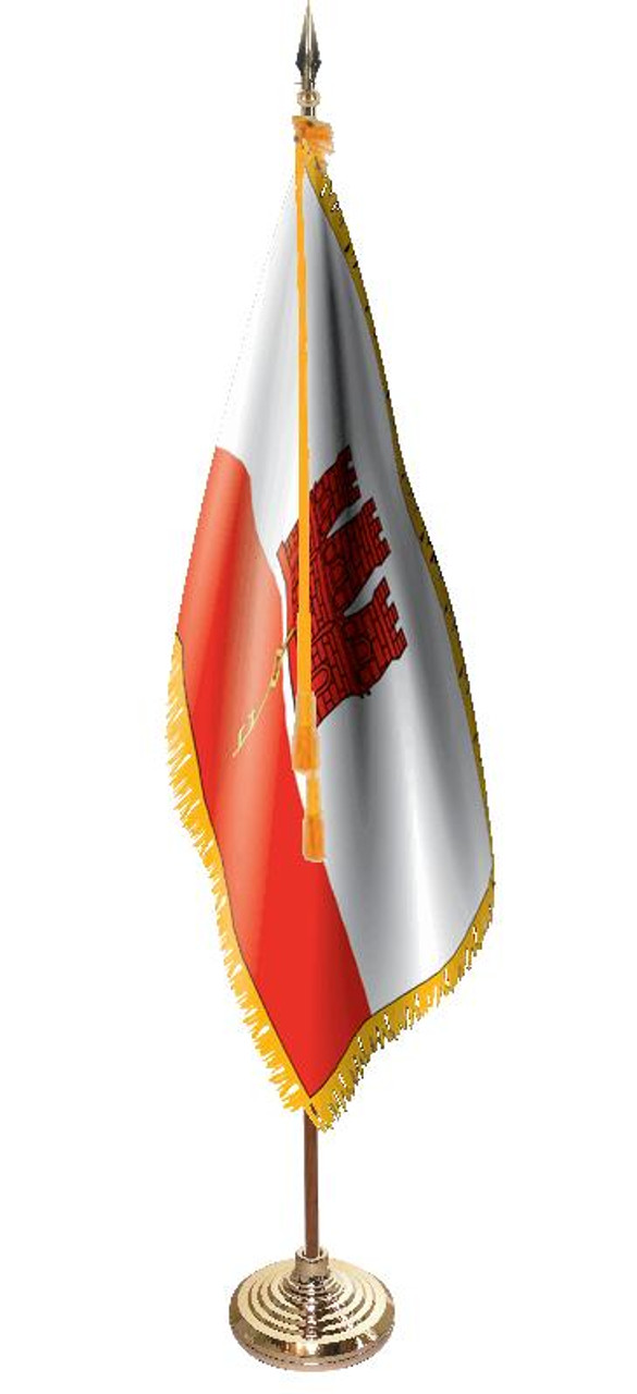  Gibraltar Presentation Flag & Flagpole Set 