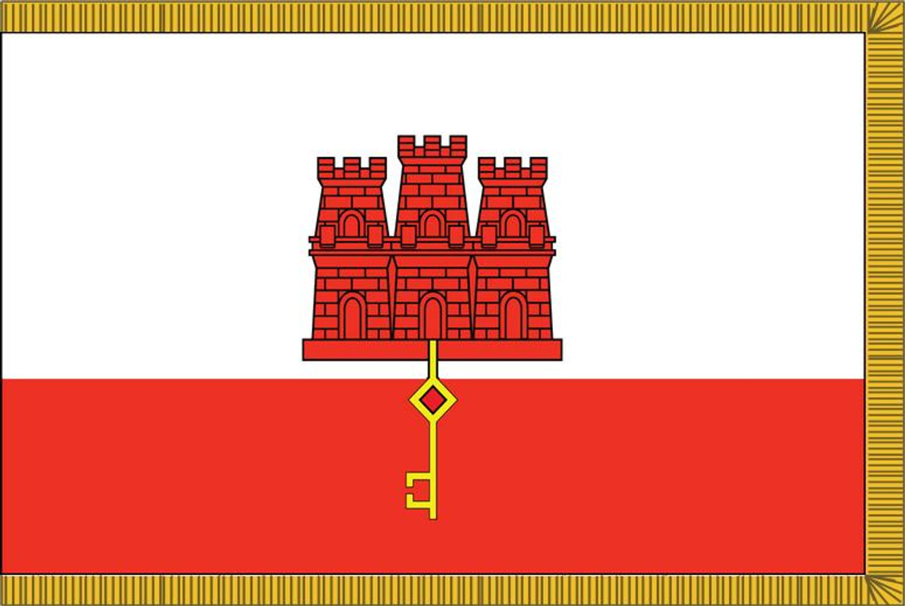  Gibraltar Presentation Flag & Flagpole Set 