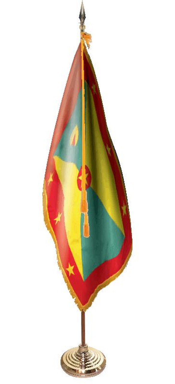  Grenada Presentation Flag & Flagpole Set 