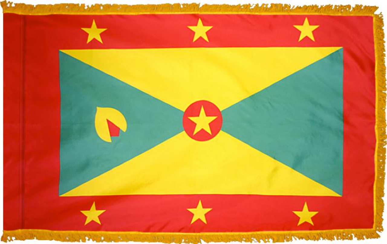  Grenada Presentation Flag & Flagpole Set 