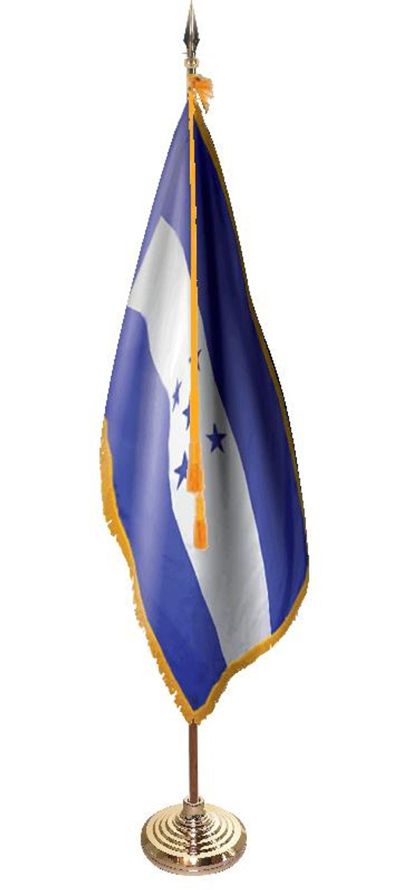 Honduras Presentation Flag & Flagpole Set 