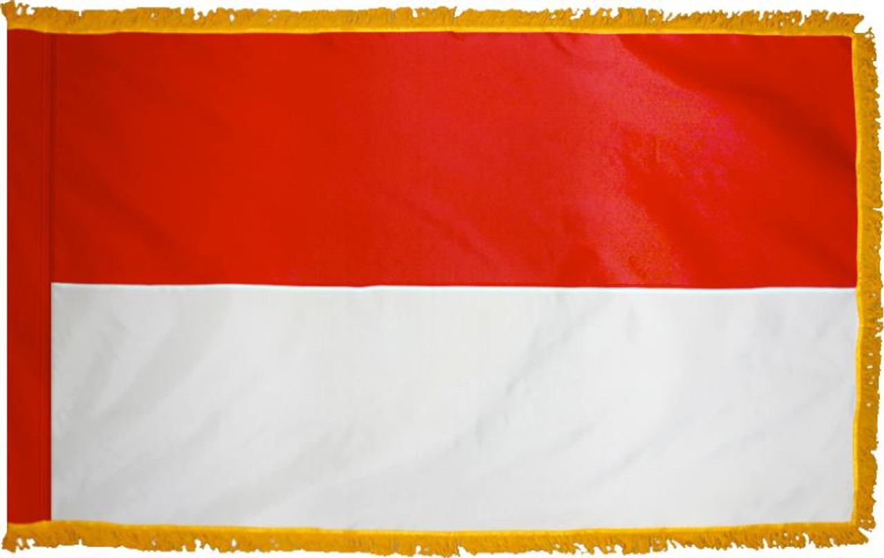  Indonesia Presentation Flag & Flagpole Set 