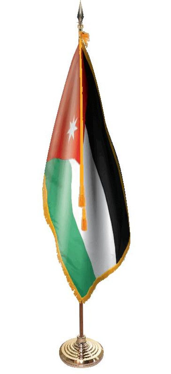  Jordan Presentation Flag & Flagpole Set 