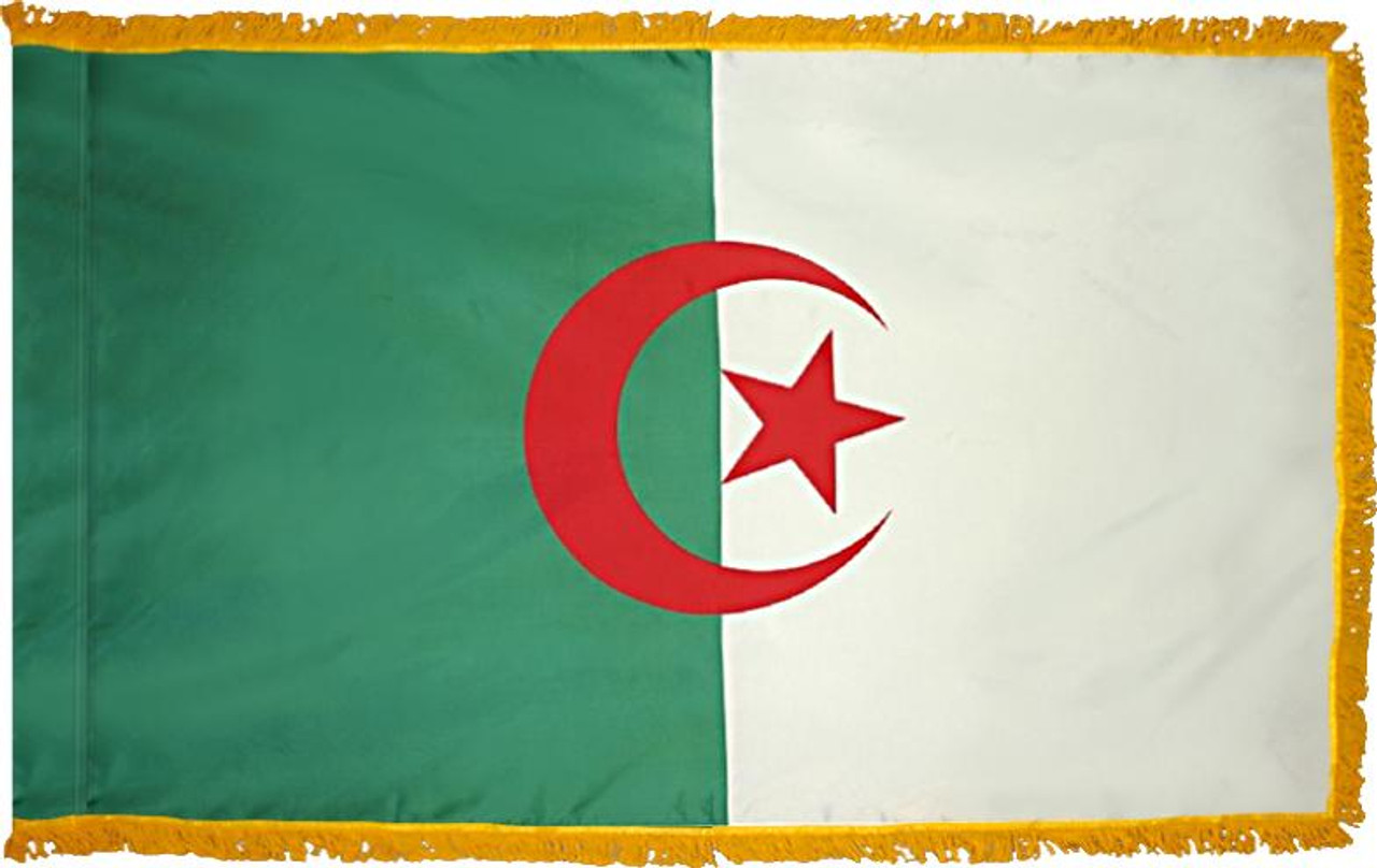  Algeria 11' Presentation Flag & Flagpole Set 