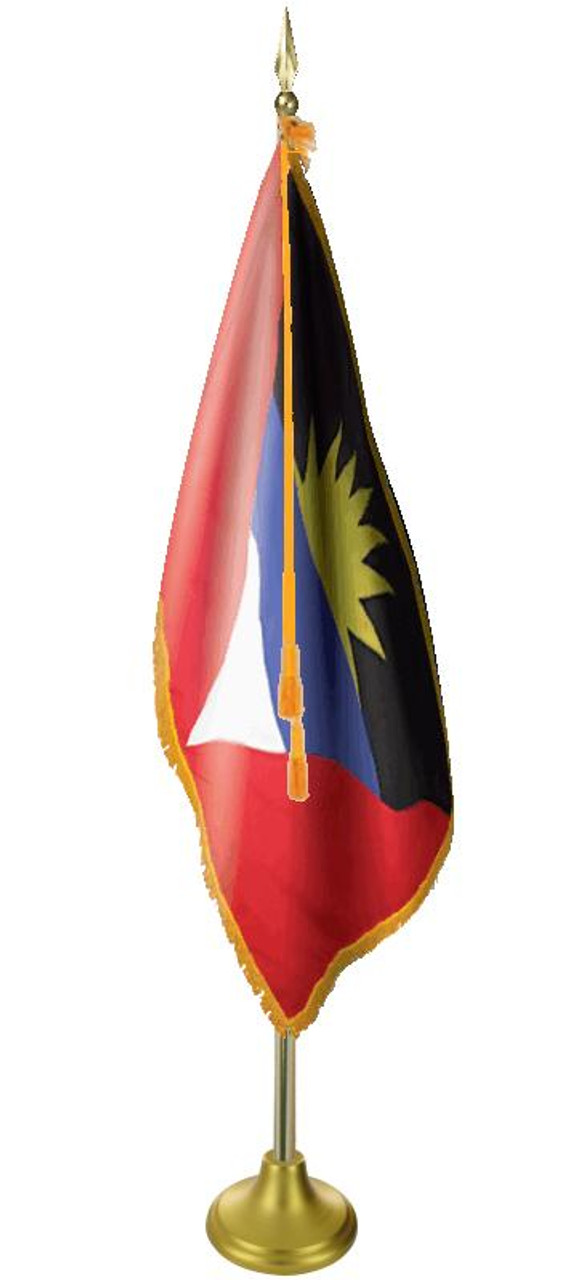  Antigua and Barbuda 11' Presentation Flag & Flagpole Set 