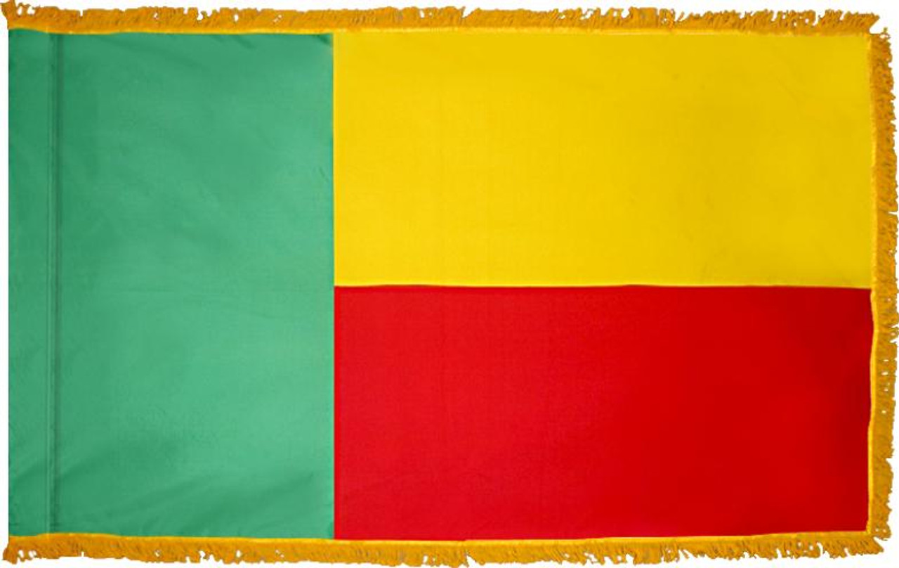  Benin 11' Presentation Flag & Flagpole Set 