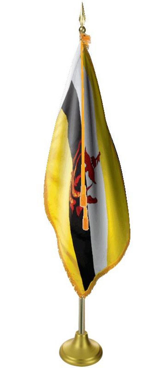  Brunei 11' Presentation Flag & Flagpole Set 