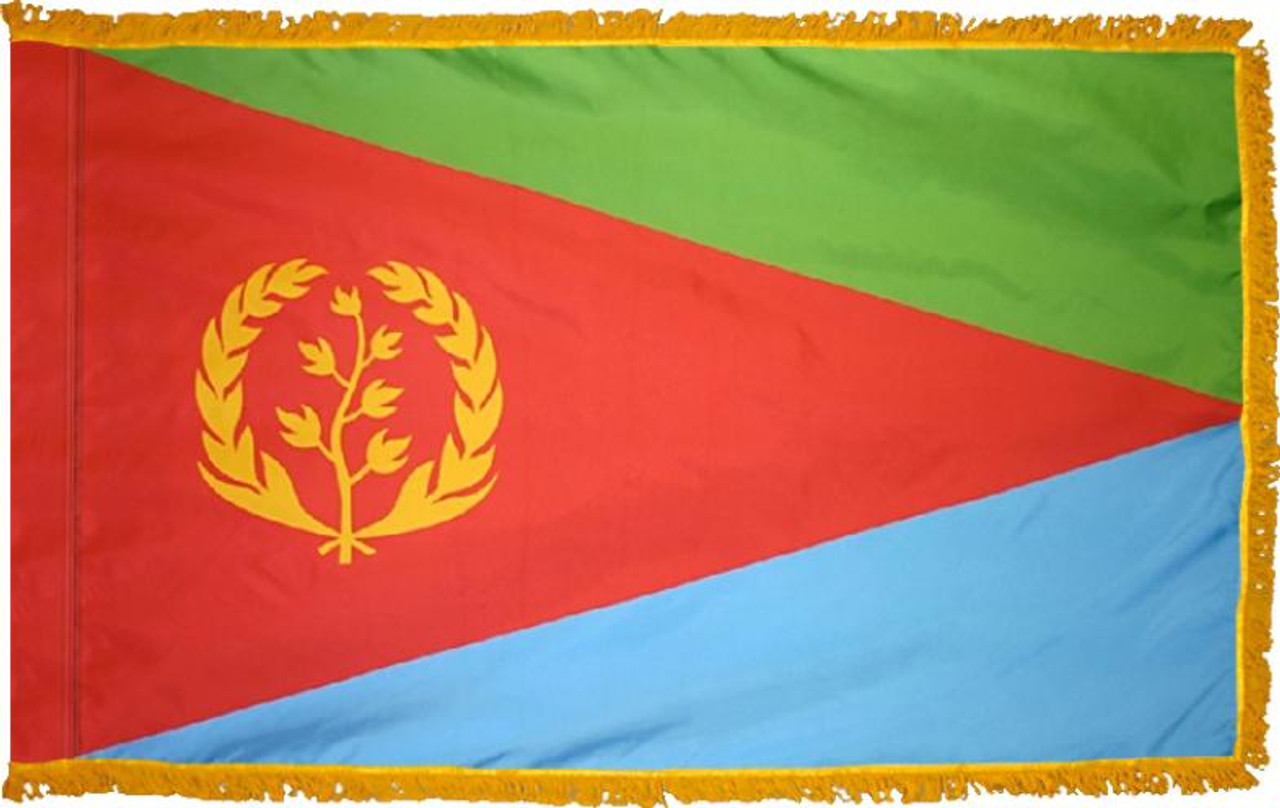  Eritrea 11' Presentation Flag & Flagpole Set 