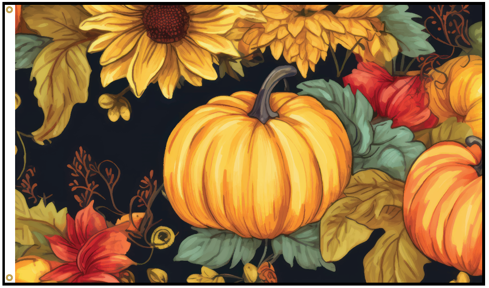 3'x5' Fall Outdoor Flag