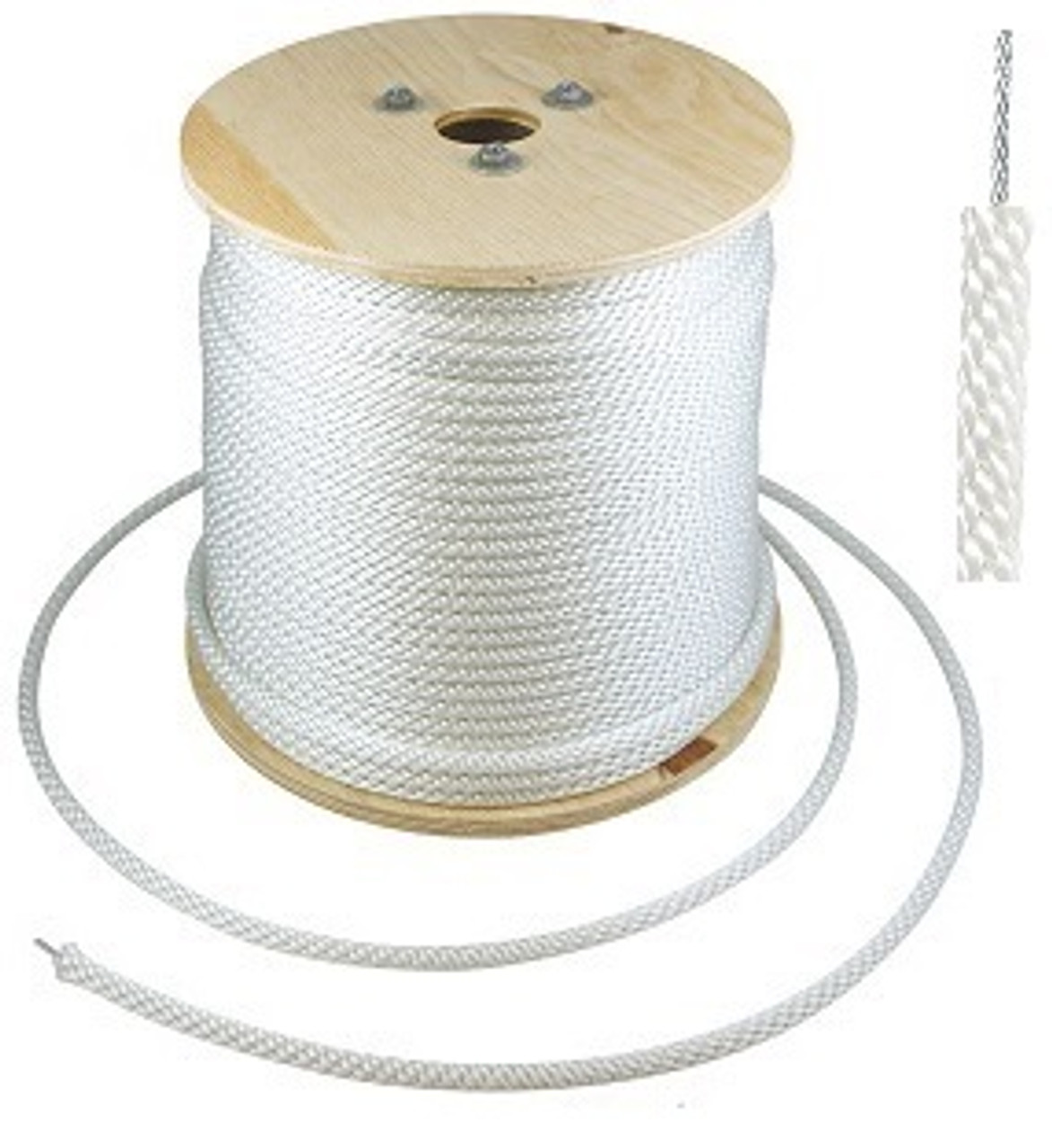 5 16 In. X 1000 Ft. Solid Braid Nylon Rope, From Erin Rope Corp.