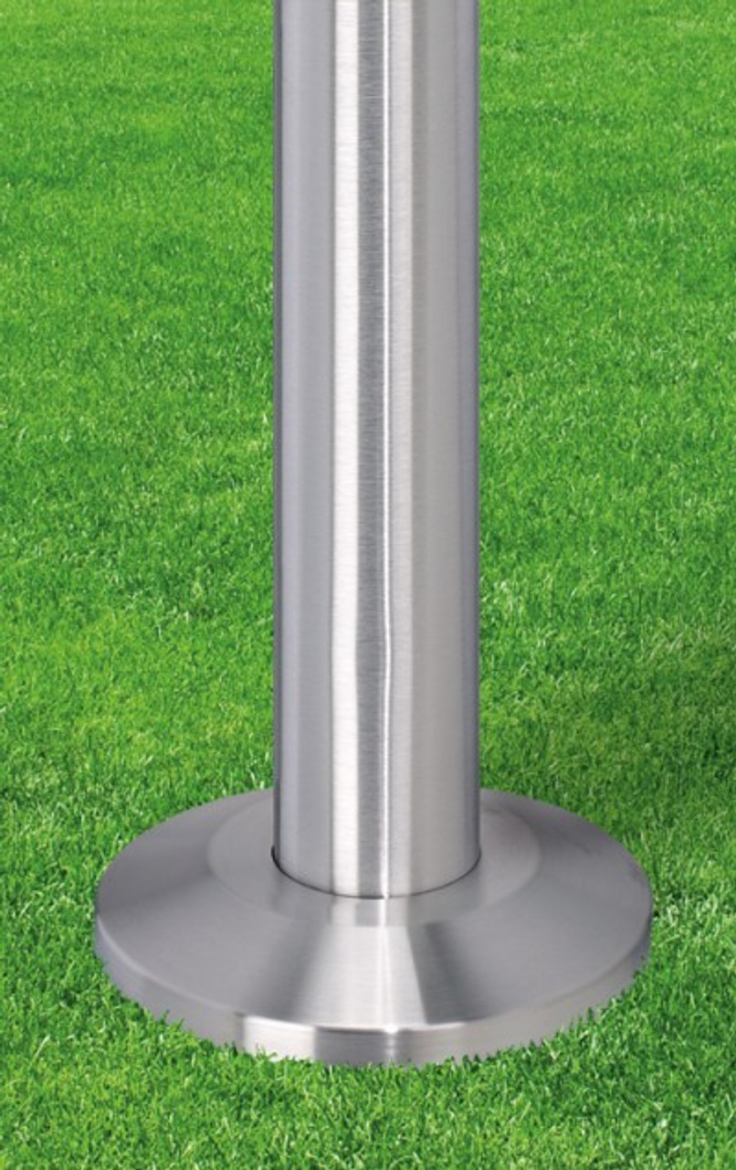 Spun Aluminum Flash Collars for Ground Set & Shoe Base Flagpoles, COL-SPUN-Concord