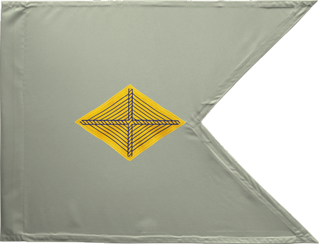 U.S. Army Finance Corps Guidon Flag, Nylon Applique, PoleHem with Swallowtail, Size 20" x 27.75"