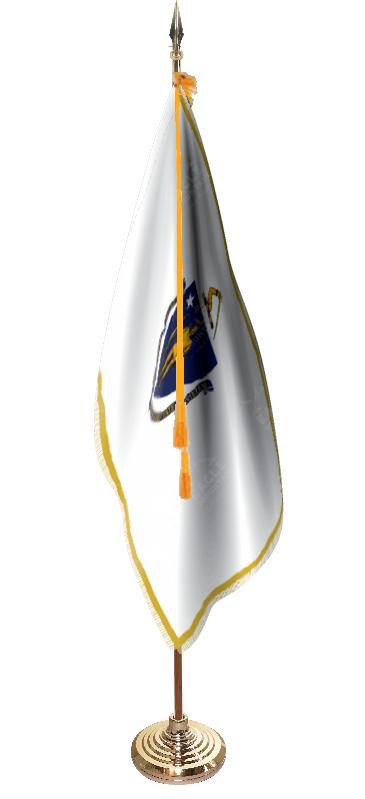  Massachusetts Presentation Flag & Flagpole Set 