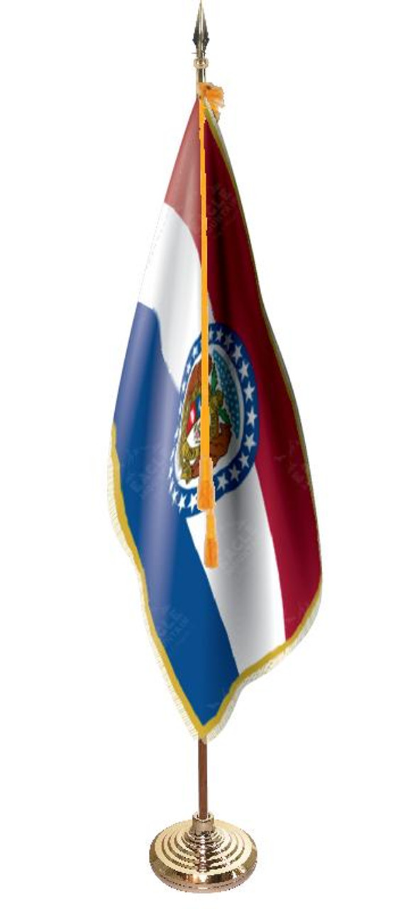  Missouri Presentation Flag & Flagpole Set 