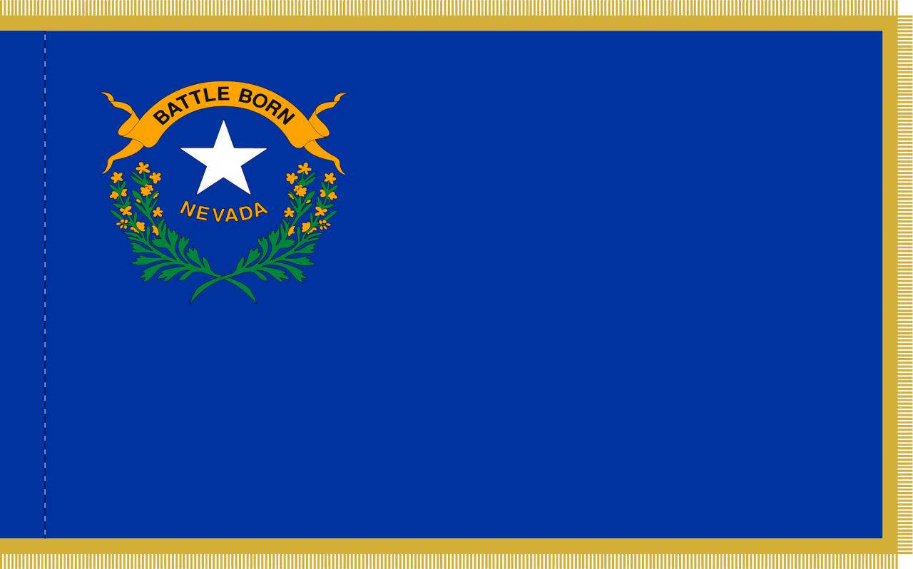  Nevada Presentation Flag & Flagpole Set 
