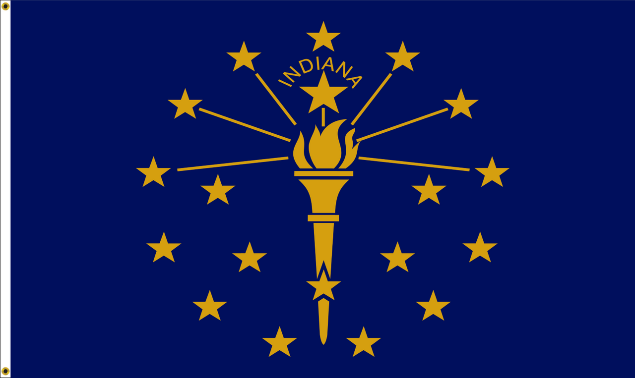 Indiana State Flag