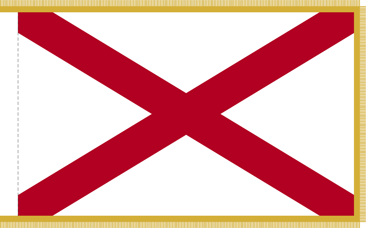 Alabama Indoor State Flag