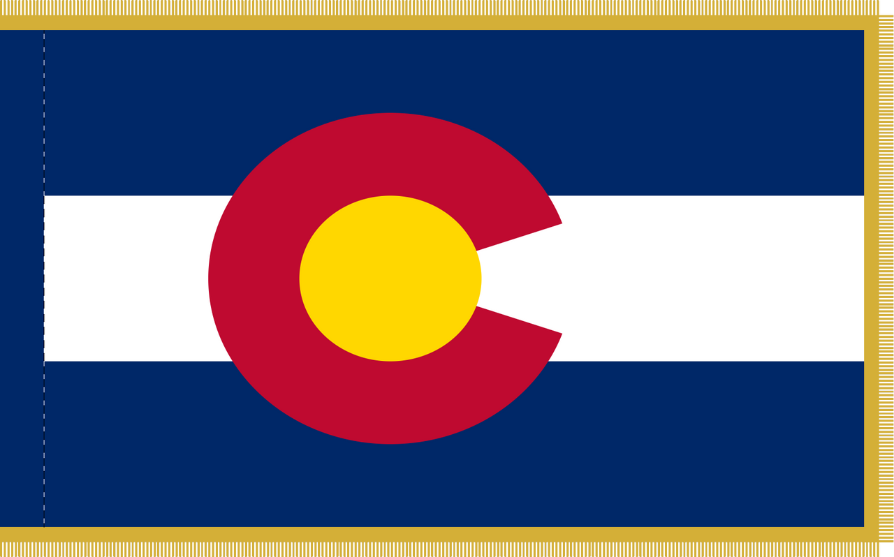 Colorado Indoor State Flag