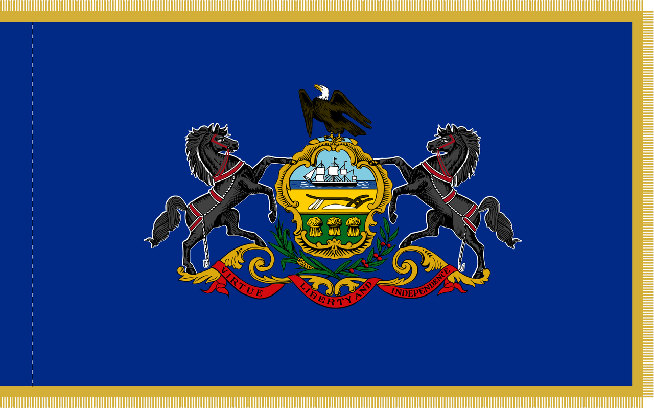 Pennsylvania Indoor State Flag