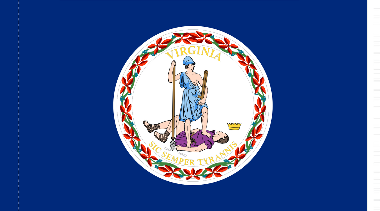 Virginia Indoor State Flag