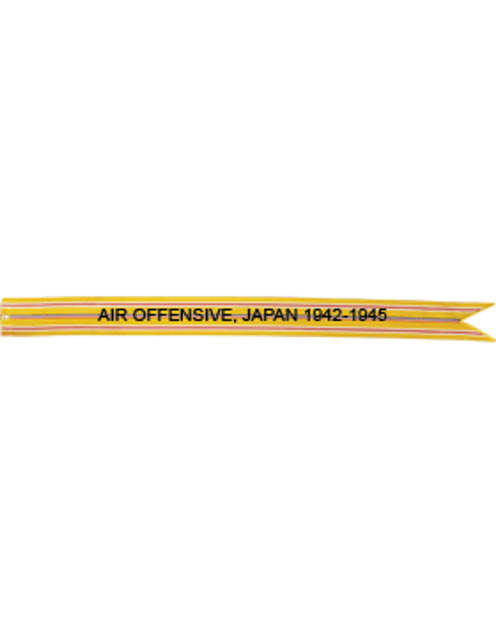 US Air Force Battle Streamer World War II, Asiatic Pacific Campaign AIR OFFENSIVE. JAPAN 1942-1945