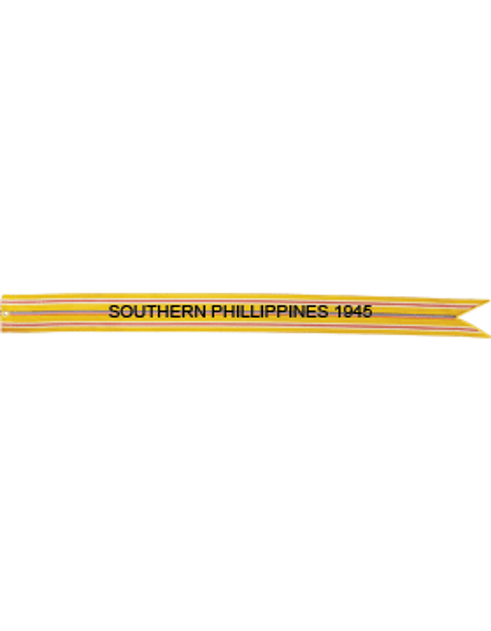 US Air Force Battle Streamer World War II, Asiatic Pacific Campaign SOUTHERN PHILIPPINES 1945