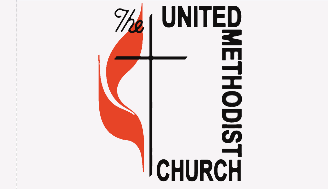Indoor United Methodist Flag