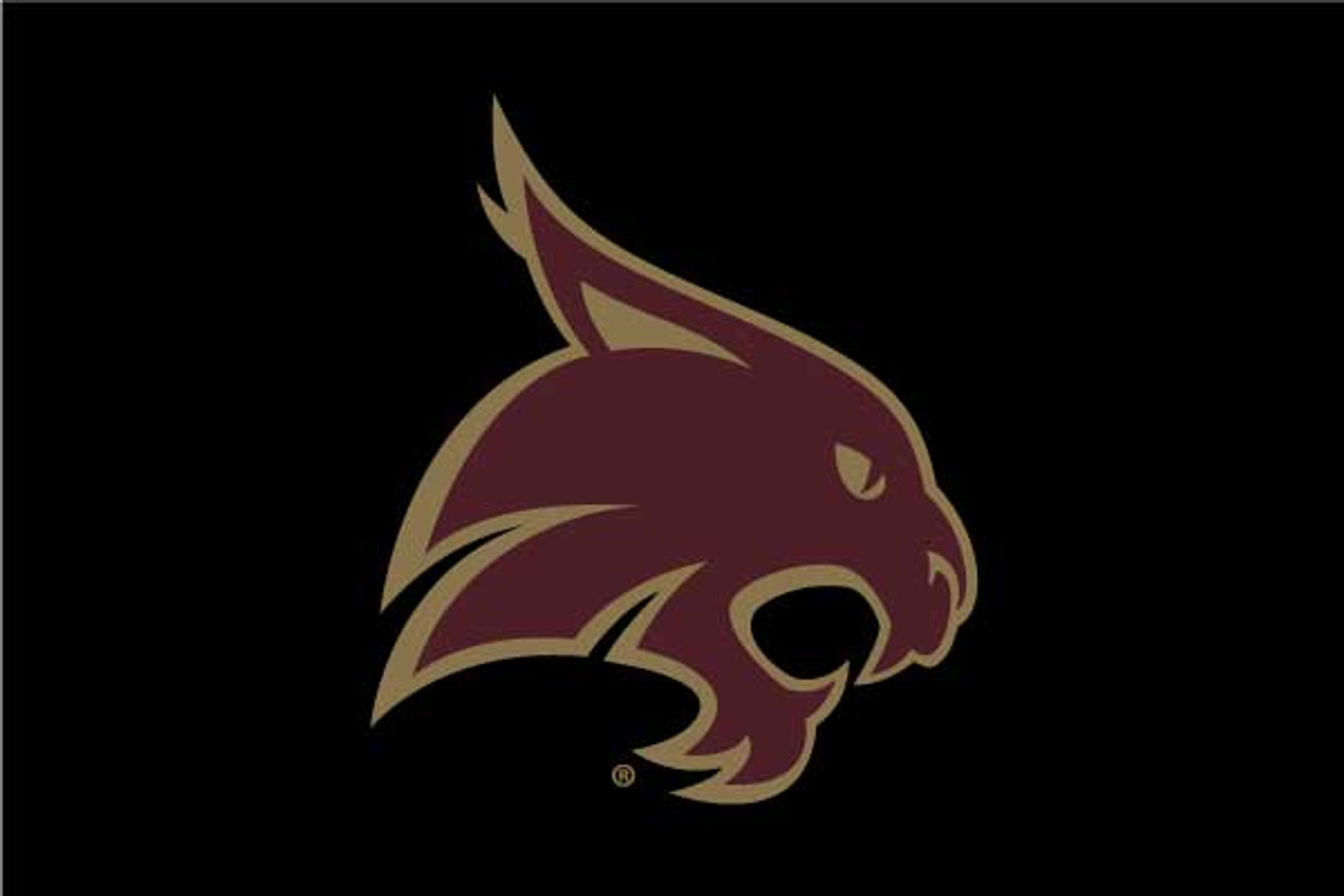 2'x3' Texas State University Flag - Athletic Logo