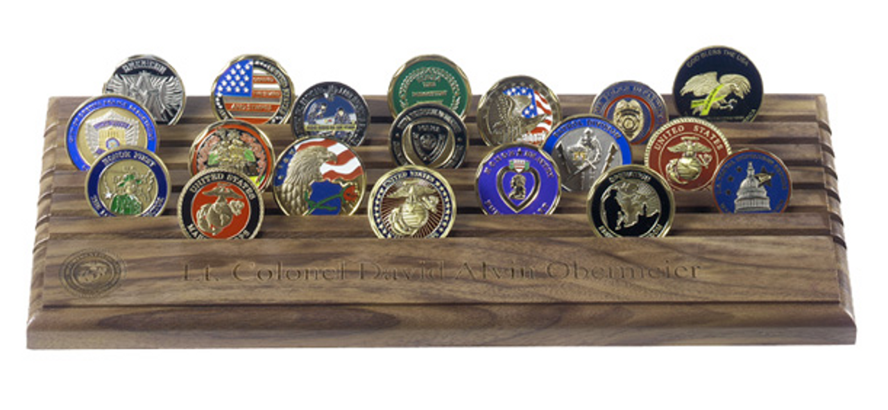 Challenge Coin Racks