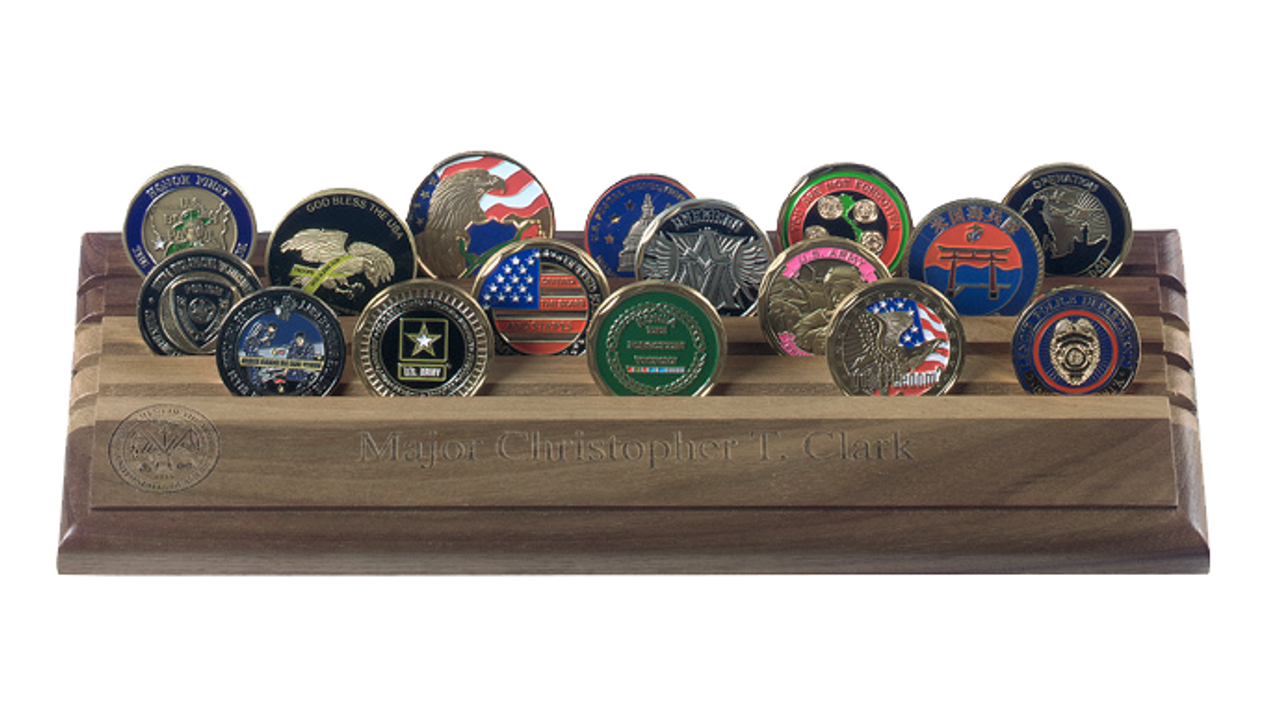 Challenge Coin Racks