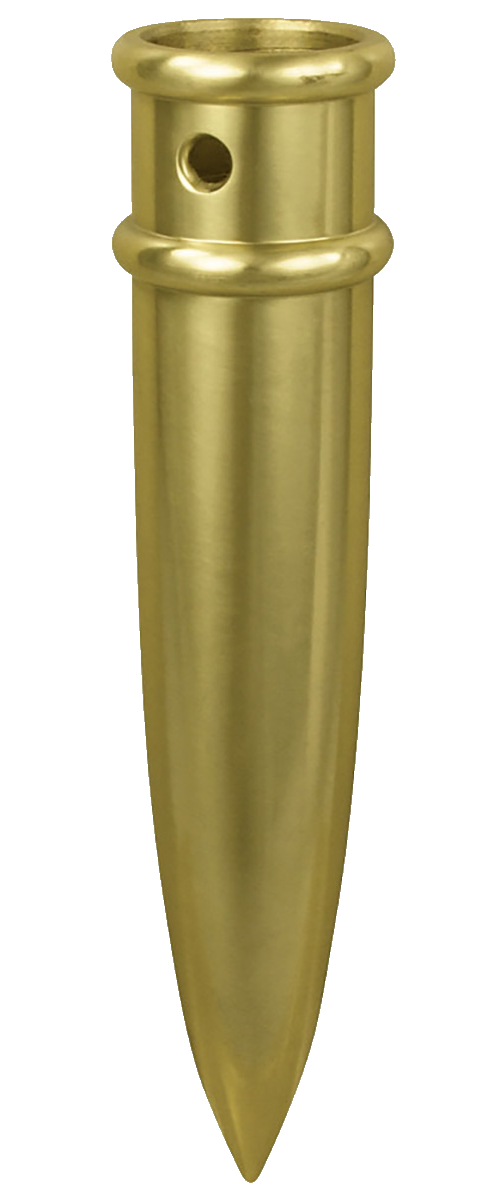Brass Metal Pointed Bottom Ferrule