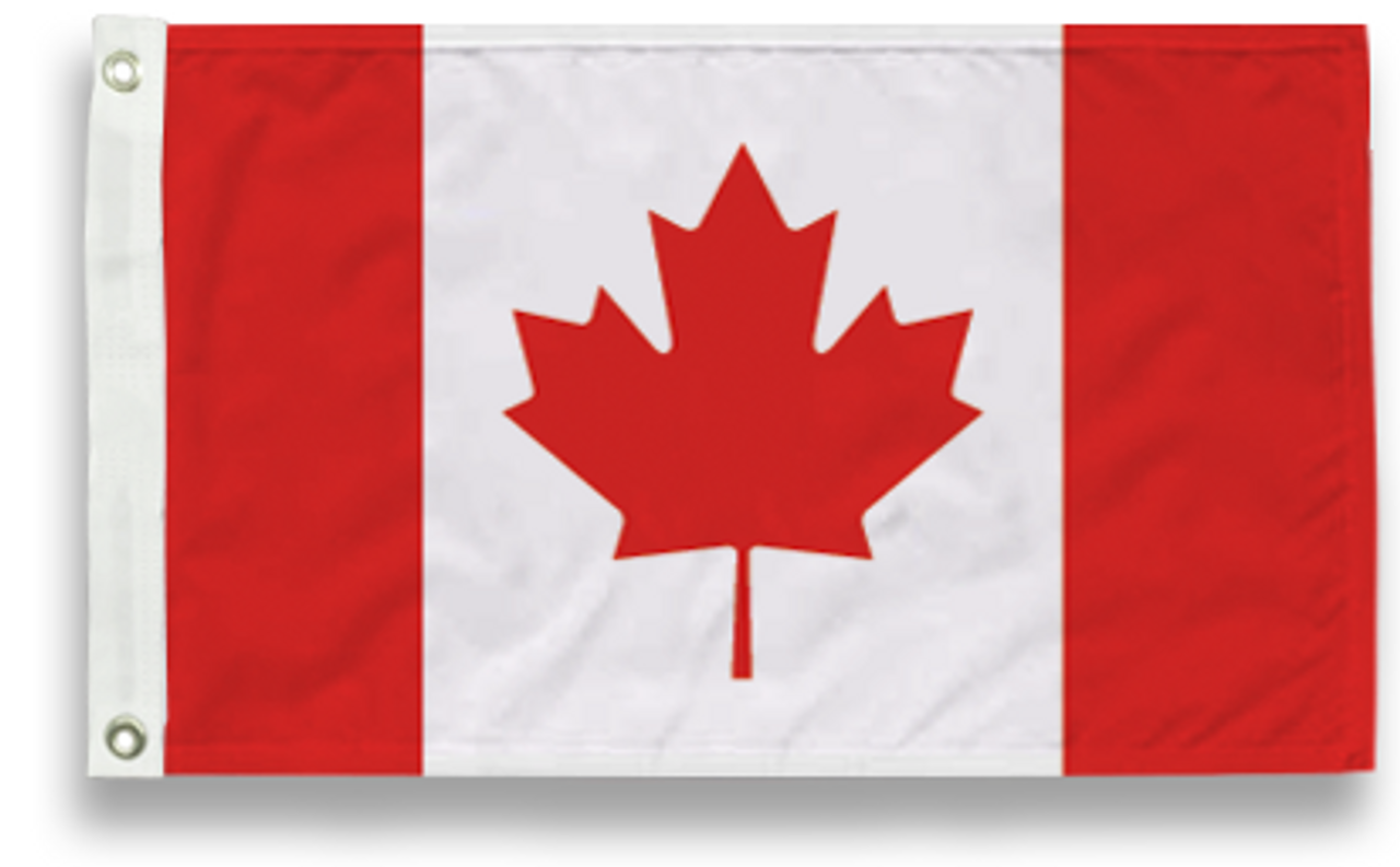 Canadian Interment Flag, 5' x 9' 5" Cotton, CanadaCOT5x95