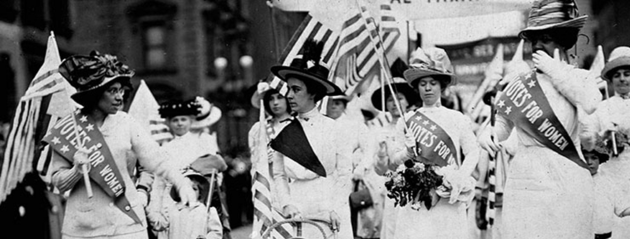 The Adoption of the 19th Amendment - Eagle Mountain Flag