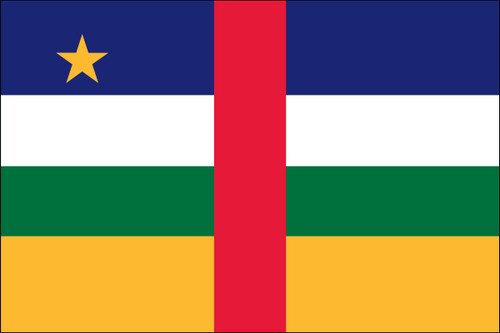 Central African Republic Outdoor Flag
