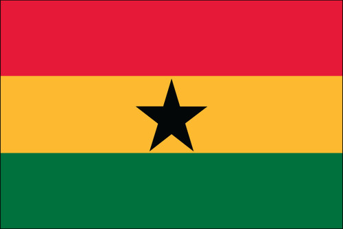 Ghana Outdoor Flag