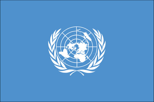 United Nations Outdoor Flag United Nations Outdoor Flag