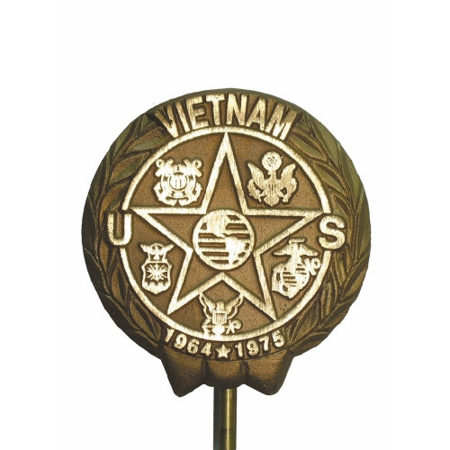 GRAVE MARKER-BRONZE VIETNAM
