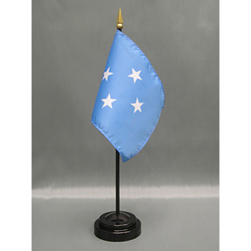 Micronesia 4"x6" Stick Flag - 12 Pack