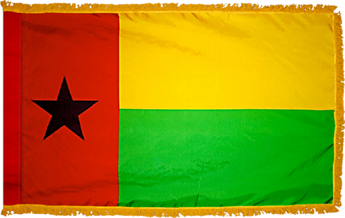 Guinea-Bissau Indoor Flag