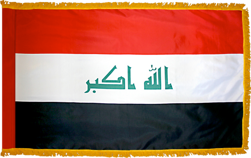 Iraq Indoor Flag