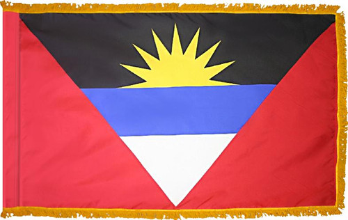  Antigua and Barbuda Presentation Flag & Flagpole Set 